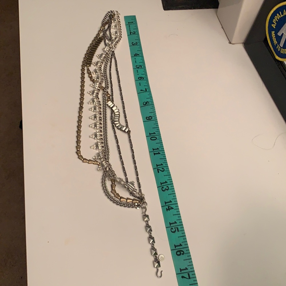 Statement Necklace With Removable Piece - image 6